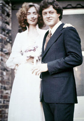 DONALD & MELANIA TRUMP BILL & HILLARY CLINTON WEDDING RECEPTION JAN 2005 PHOTO